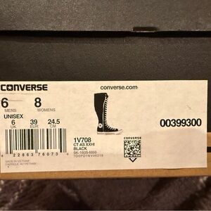 Converse Black High-Top Sneakers